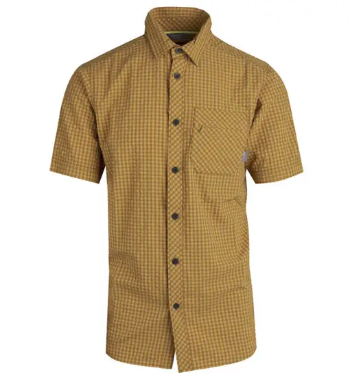 Valongo - camicia a maniche corte - uomo Dark Yellow
