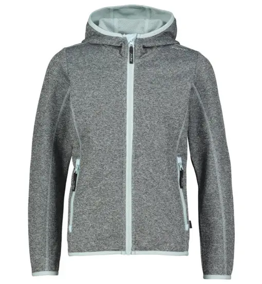 Warrington Jr - felpa in pile - ragazza Grey