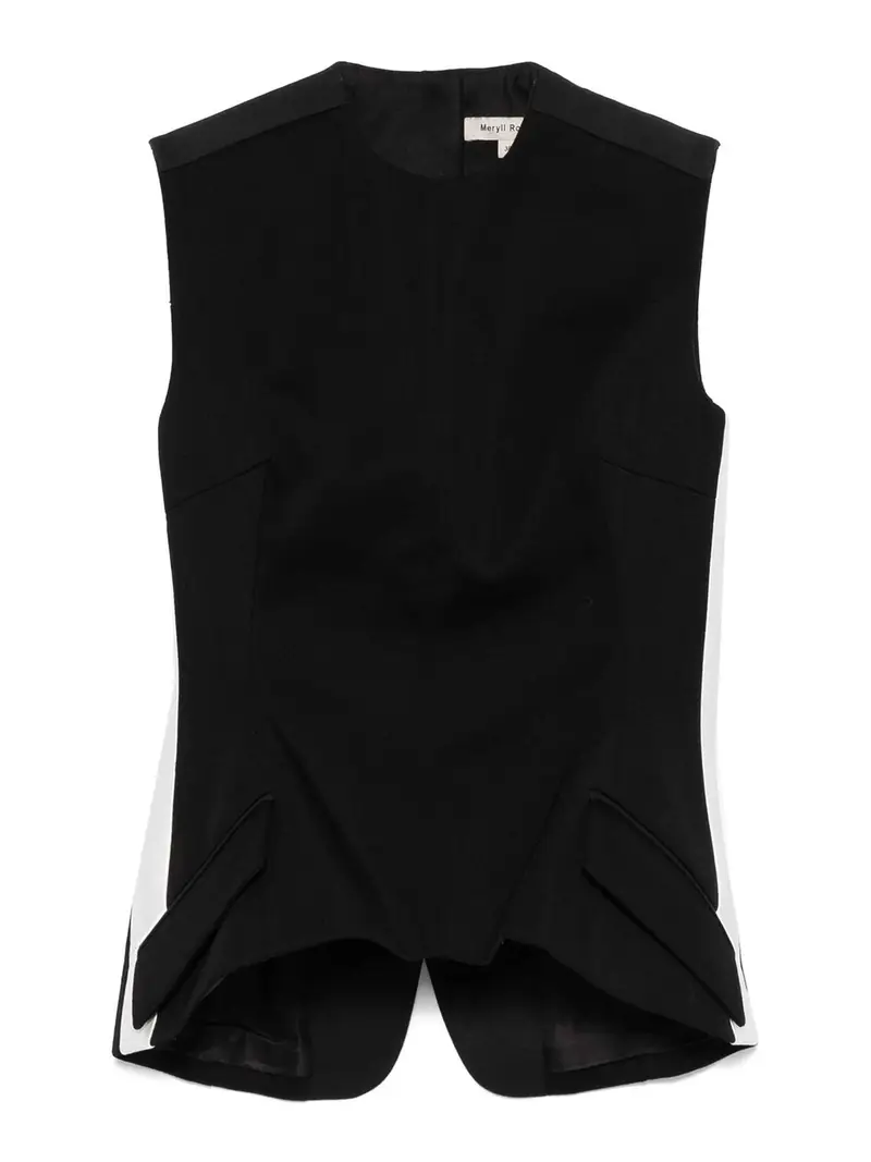 Giubbotto intrecciato Nero