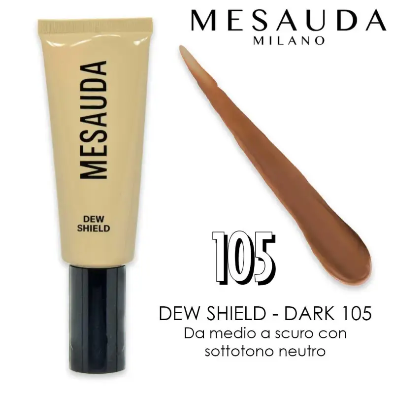 dew shield bb cream 105 colorata idratante e protettiva con spf 20