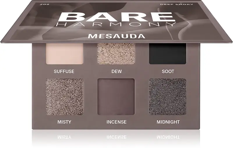 Milano Bare Harmony palette di ombretti colore 202 Deep Smoky 6x1 g