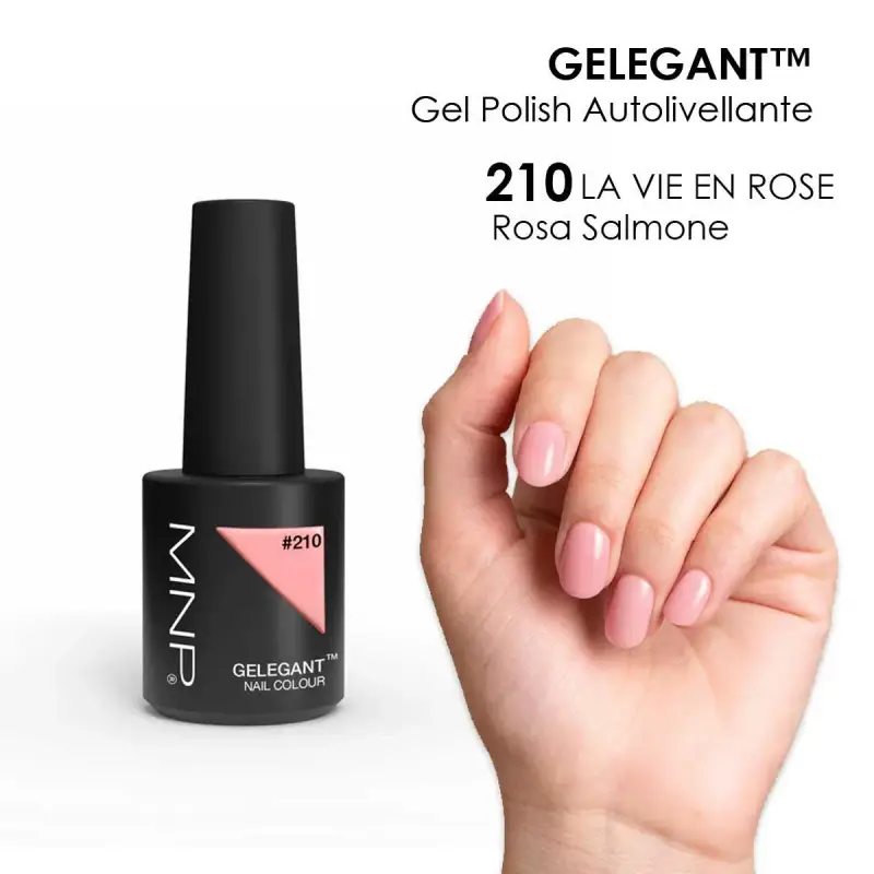 MNP MESAUDA GELEGANT Smalto in gel 8ml 210 La Vie En Rose
