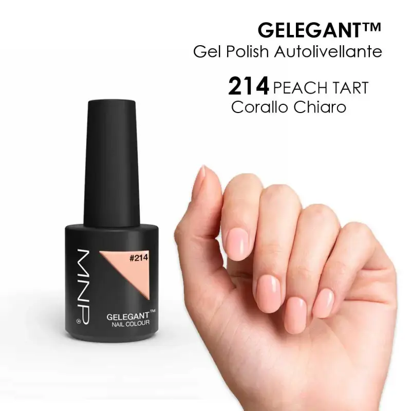 MNP MESAUDA GELEGANT Smalto in gel 8ml 214 Peach Tart
