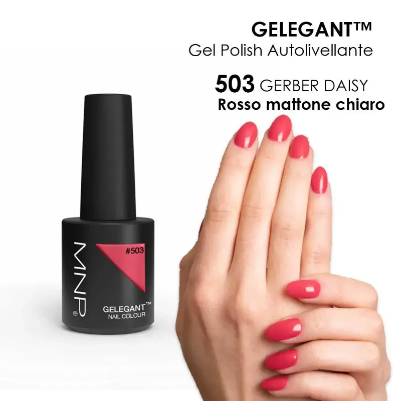 MNP MESAUDA GELEGANT Smalto in gel 8ml 503 Gerber Daisy