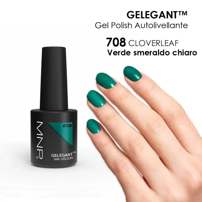 MNP MESAUDA GELEGANT Smalto in gel 8ml 708 Cloverleaf
