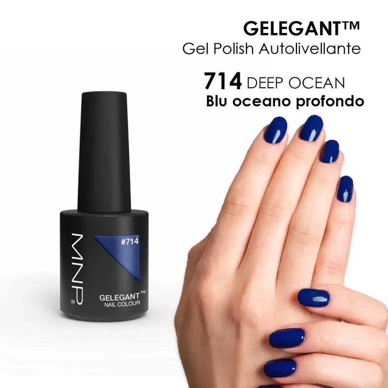 MNP MESAUDA GELEGANT Smalto in gel 8ml 714 Deep Ocean