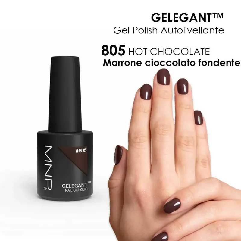 MNP MESAUDA GELEGANT Smalto in gel 8ml 805 Hot Chocolate