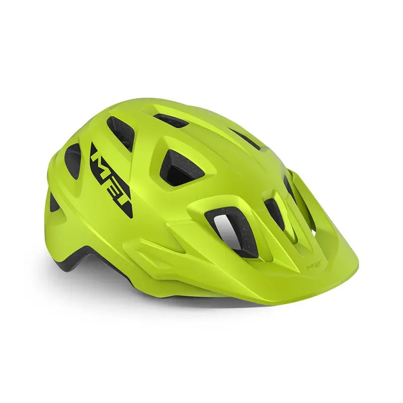 Casco Mtb Echo Verde Lime Opaco Uomo M