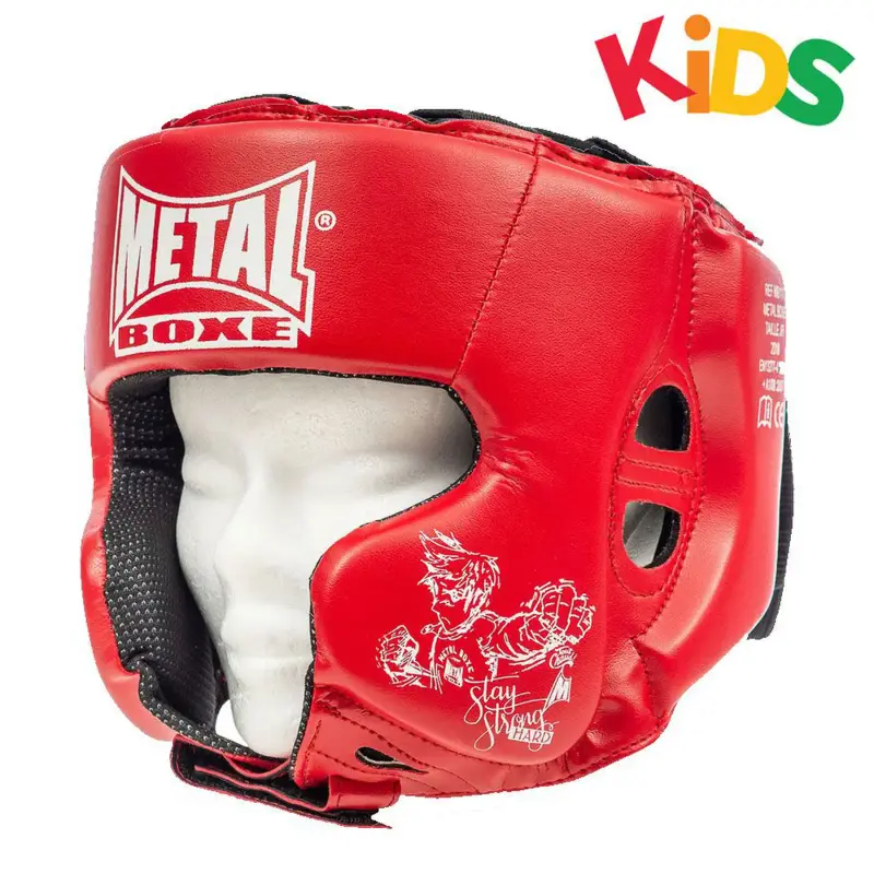 Casco da boxe pu bambino Metal Boxe