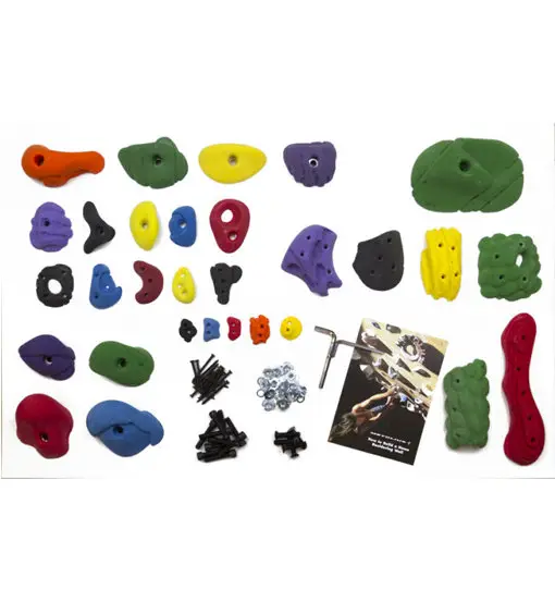 Mega Pack 30 - prese per arrampicata Multicolor