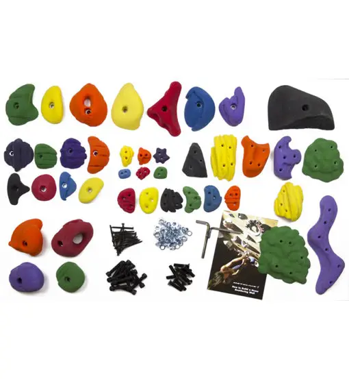 Mega Pack 40 - prese per arrampicata Multicolor