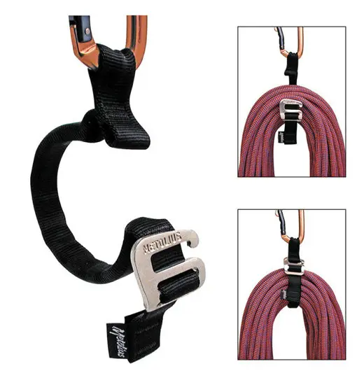 Rope Hook - gancio per corda arrampicata Black