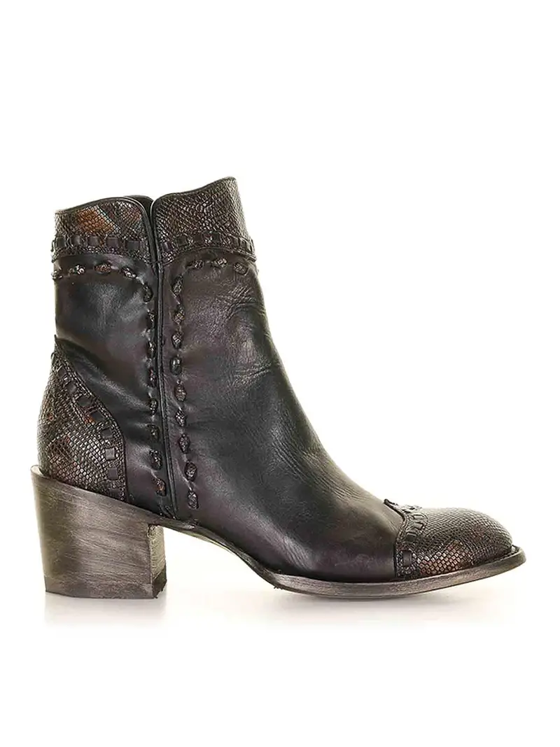 Stivaletto Crithier Arrotondato Grigio