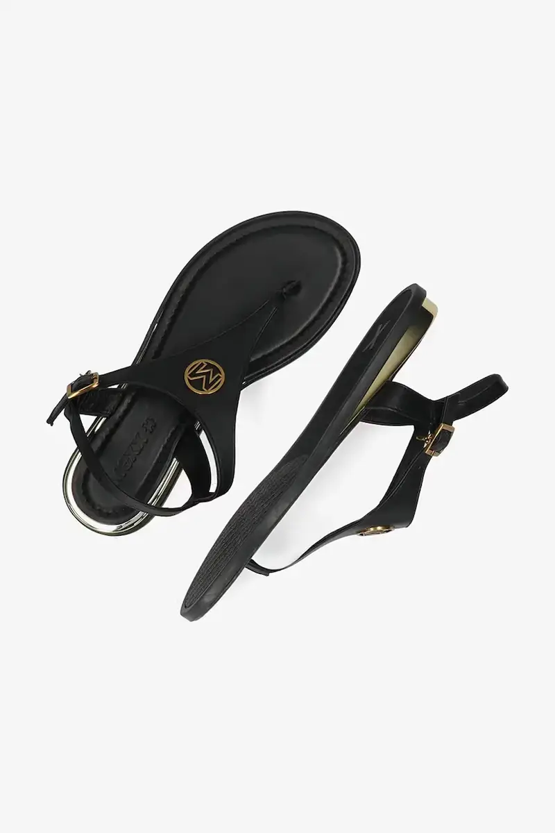 sandali in pelle NYOBI PARADISE donna colore nero MI001607551W-01 miniatura 5