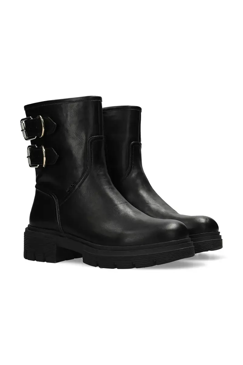 stivaletti alla caviglia SYA RAMI donna colore nero MI001706753W-01 miniatura 2