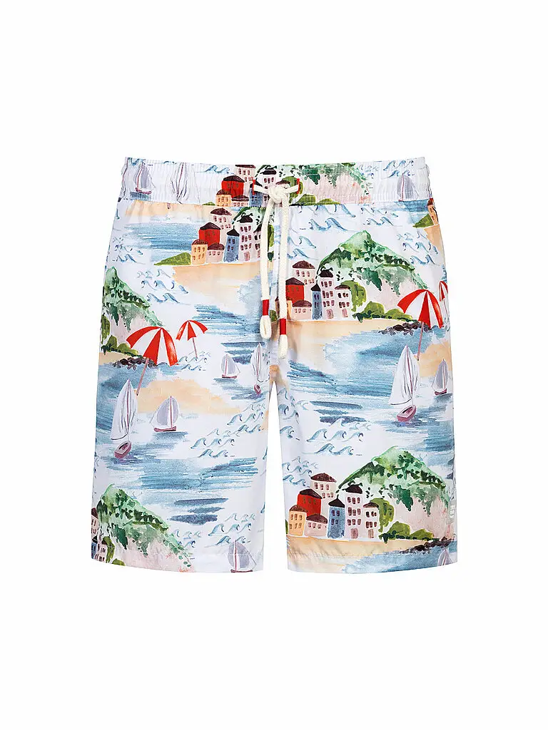 Badeshort da uomo multicolore | XXL