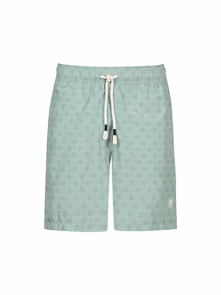Badeshort da uomo verde chiaro | XXL