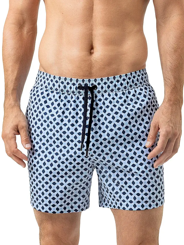 Pantaloncini da bagno da uomo blu | S miniatura 2