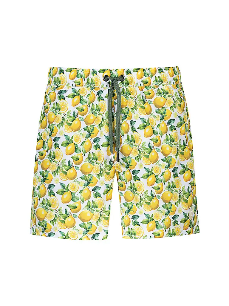 Pantaloncini da bagno da uomo giallo | M