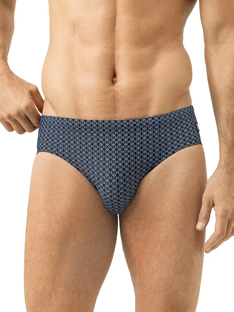 Slip da bagno da uomo blu | S miniatura 2