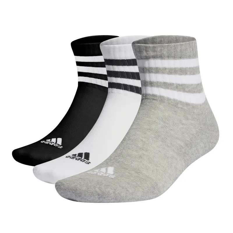 Mezzi calzini adidas 3-Stripes Sportswear (x3)
