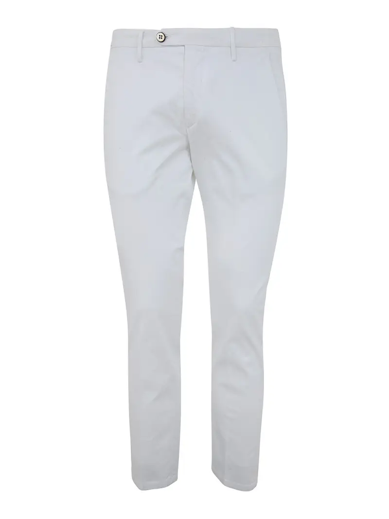 Pantalone mc brad plus 2564 capri Bianco