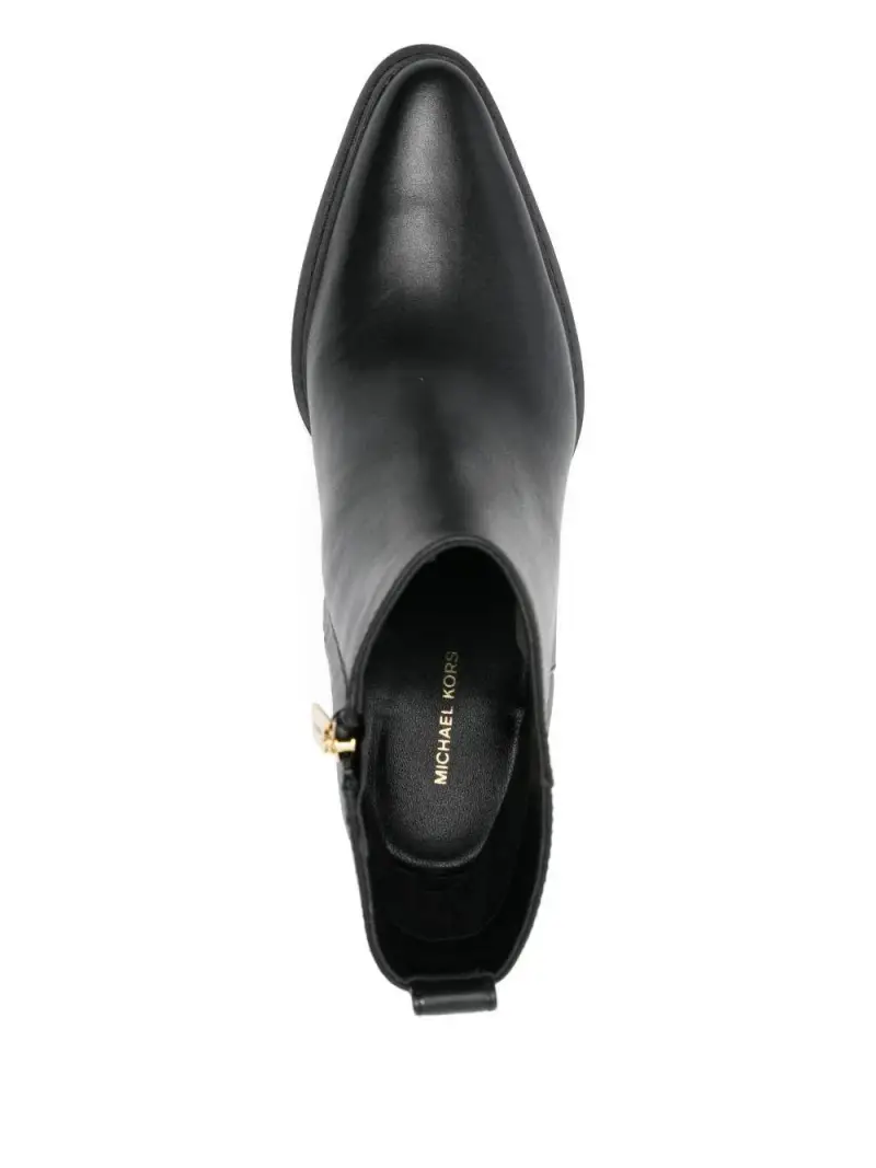 Michael Kors Stivaletti Nero in Pelle miniatura 3