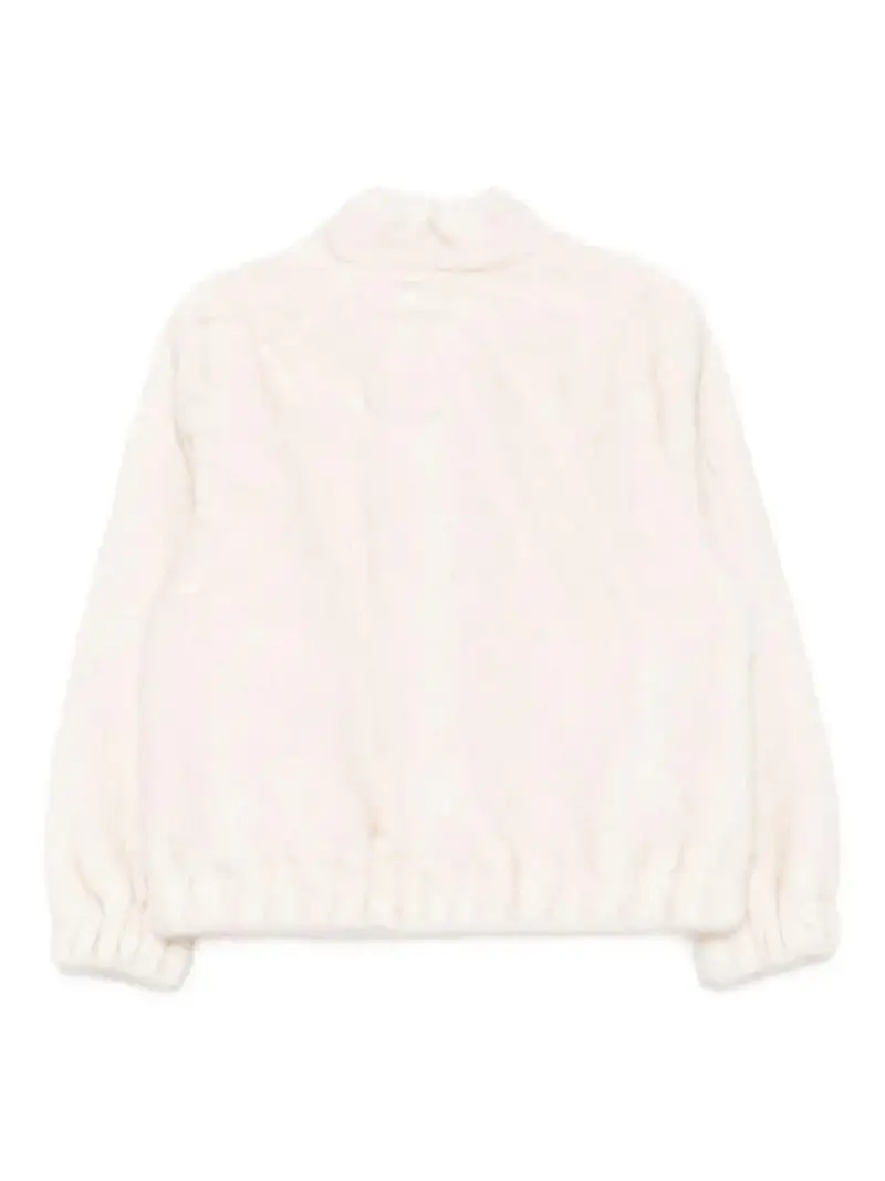 Michael Kors Giacca Gesso Donna in Pelliccia Sintetica miniatura 2