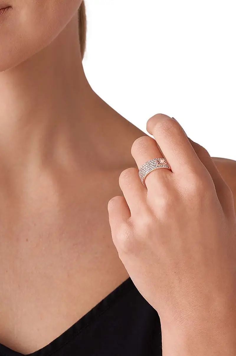 anello placcato oro MKC1555AN791 miniatura 3