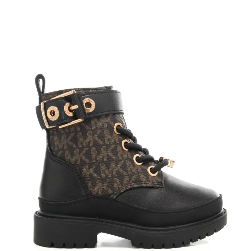 anfibi da bambina madeline colby on pattern logo monogram neri