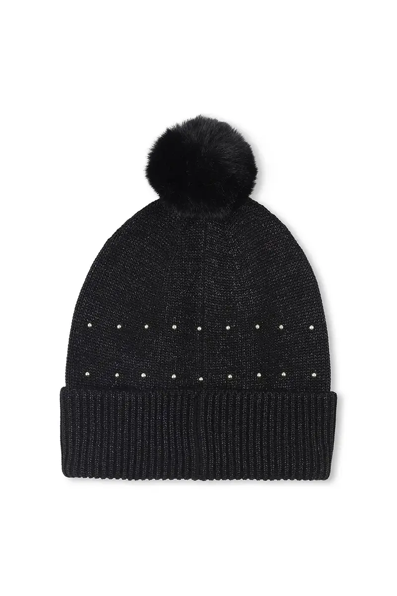 berretta per bambini colore nero R30518 miniatura 2