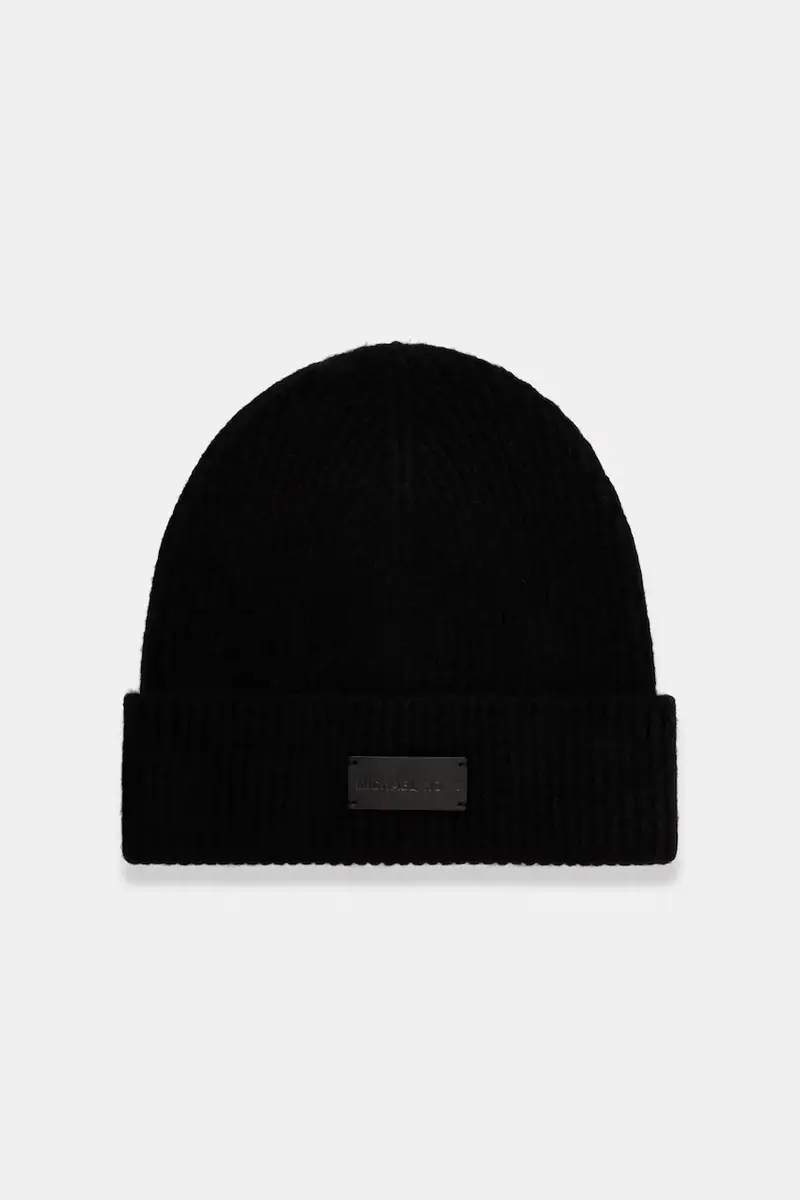 berretto in lana Nero