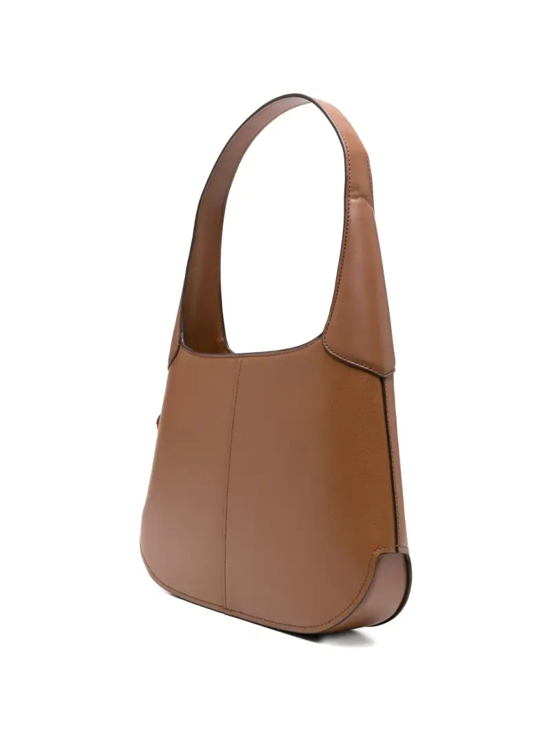 Borsa a spalla MARRONE miniatura 4