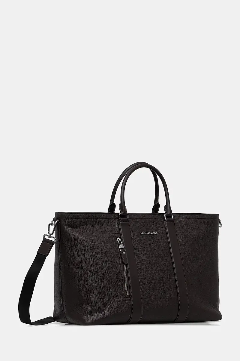 borsa in pelle colore marrone 33F5LHDT4L miniatura 2