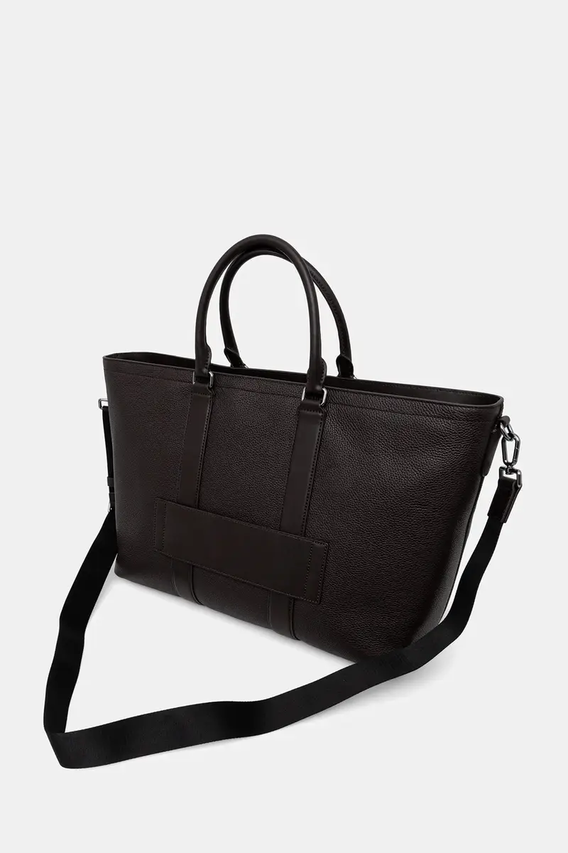 borsa in pelle colore marrone 33F5LHDT4L miniatura 3