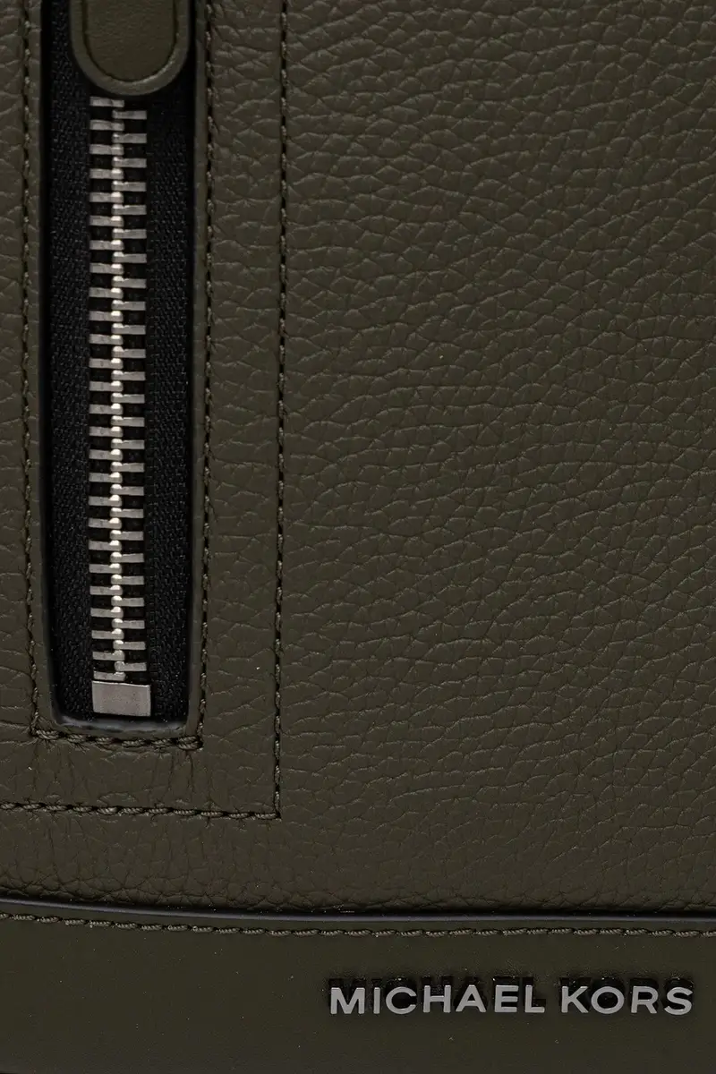 borsa uomo colore beige 33F5LHDC2L Verde miniatura 5