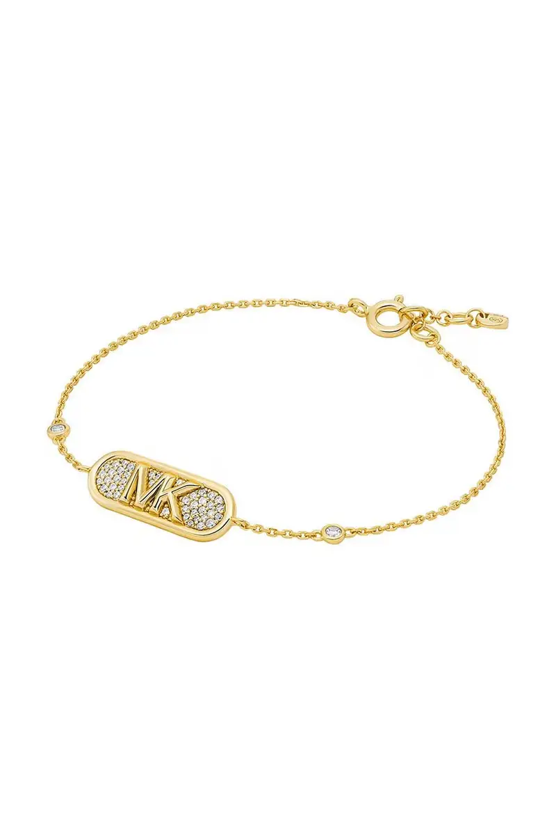 bracciale in argento placcato in oro