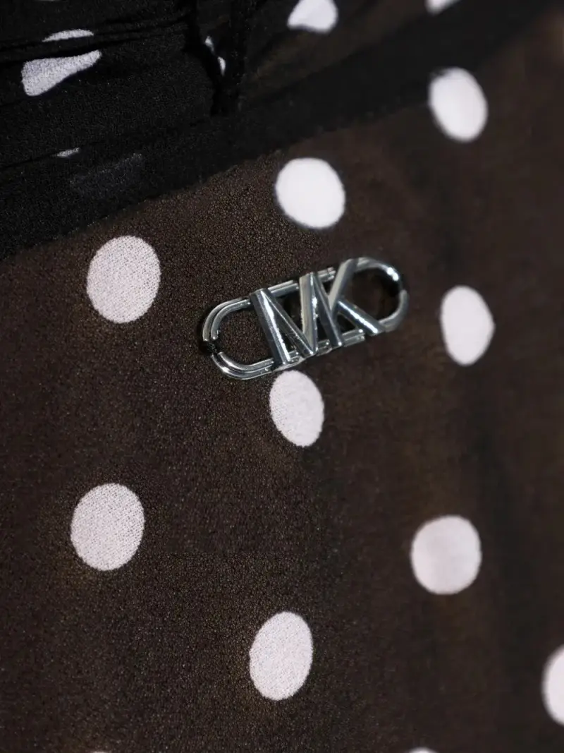 Michael Kors Maglia a Pois Nero miniatura 2