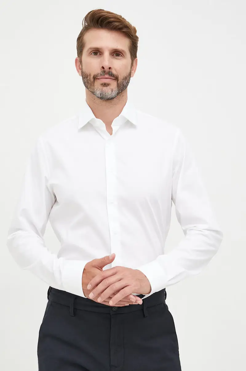 camicia uomo Bianco