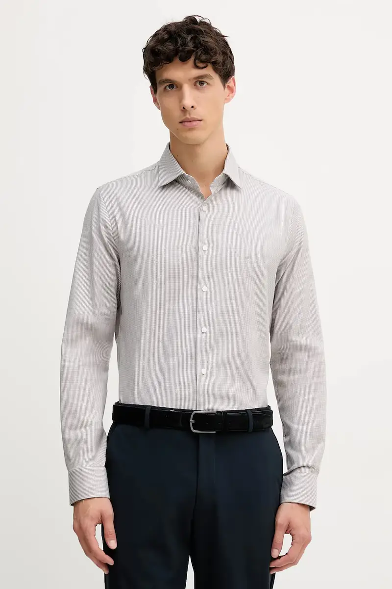 camicia uomo colore beige MK0DS01596