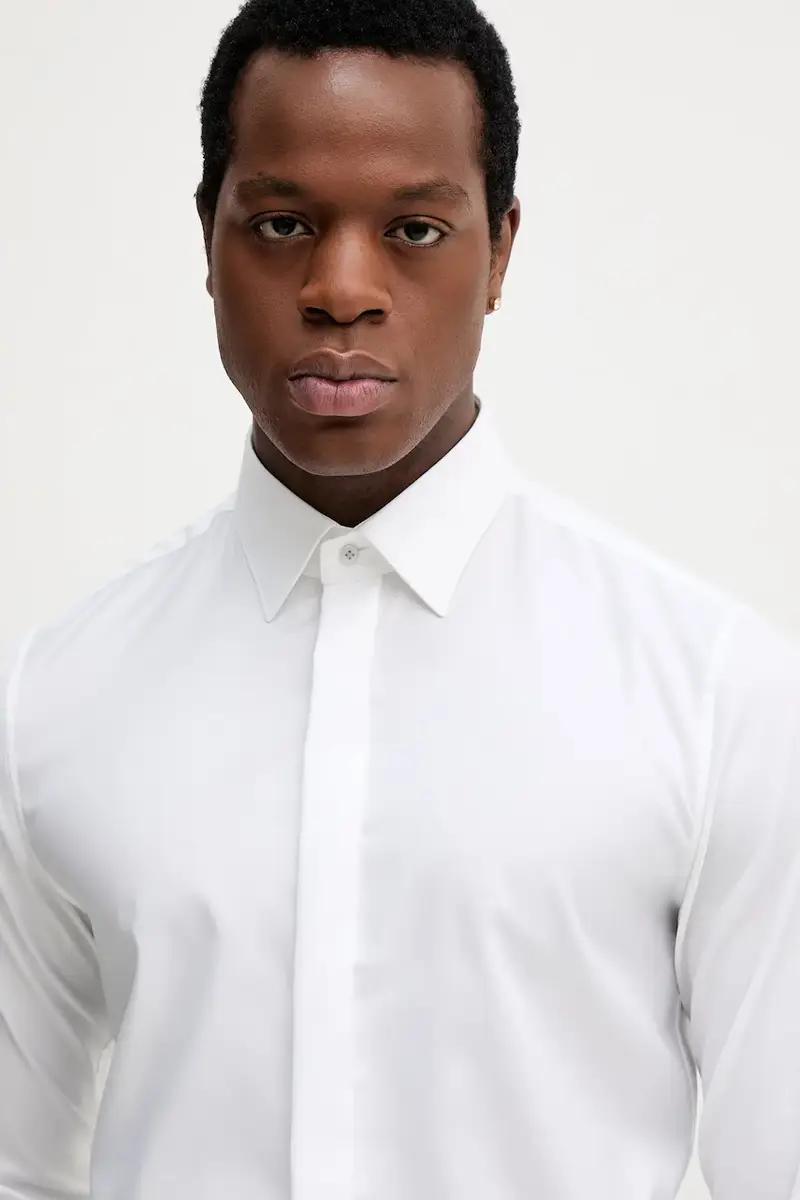 camicia uomo colore bianco MK0DS01013 miniatura 3