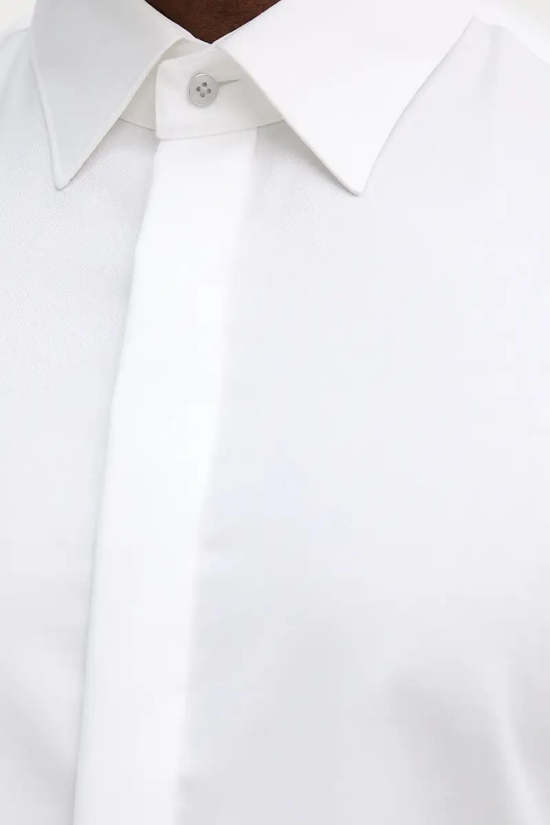 camicia uomo colore bianco MK0DS01013 miniatura 4