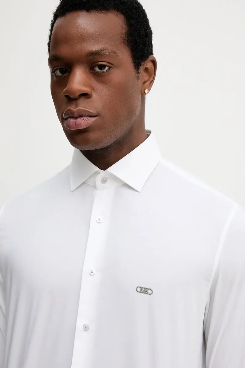 camicia uomo colore bianco MK0DS01288 miniatura 4