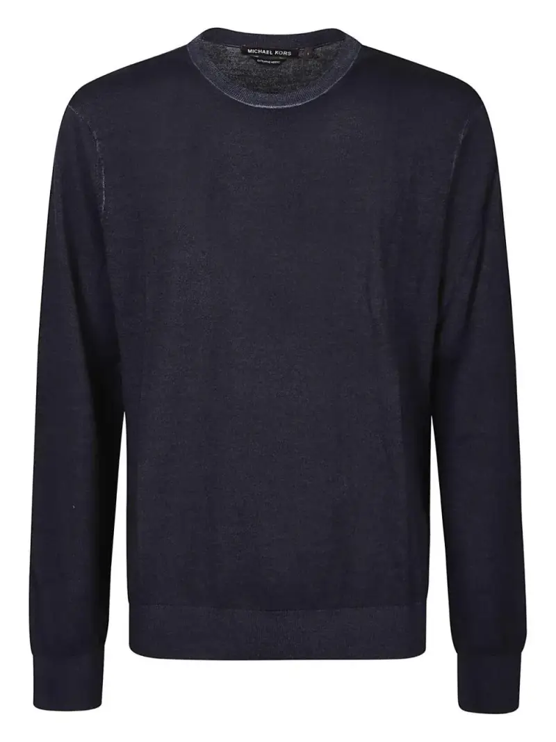 Michael Kors Maglione blu in cotone