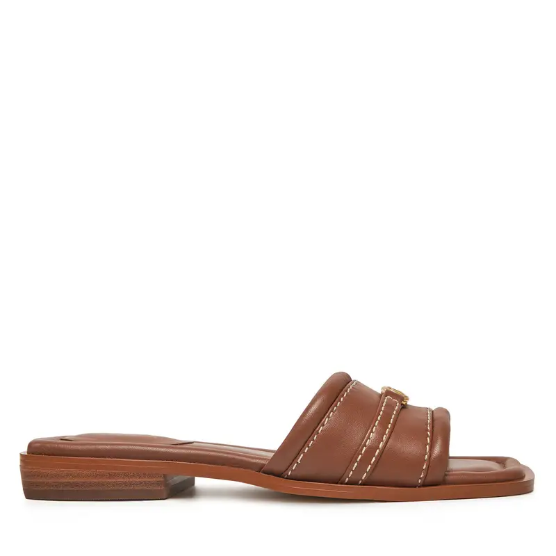Ciabatte Michael Kors Mandy Slide 40R5MAFS2L Marrone