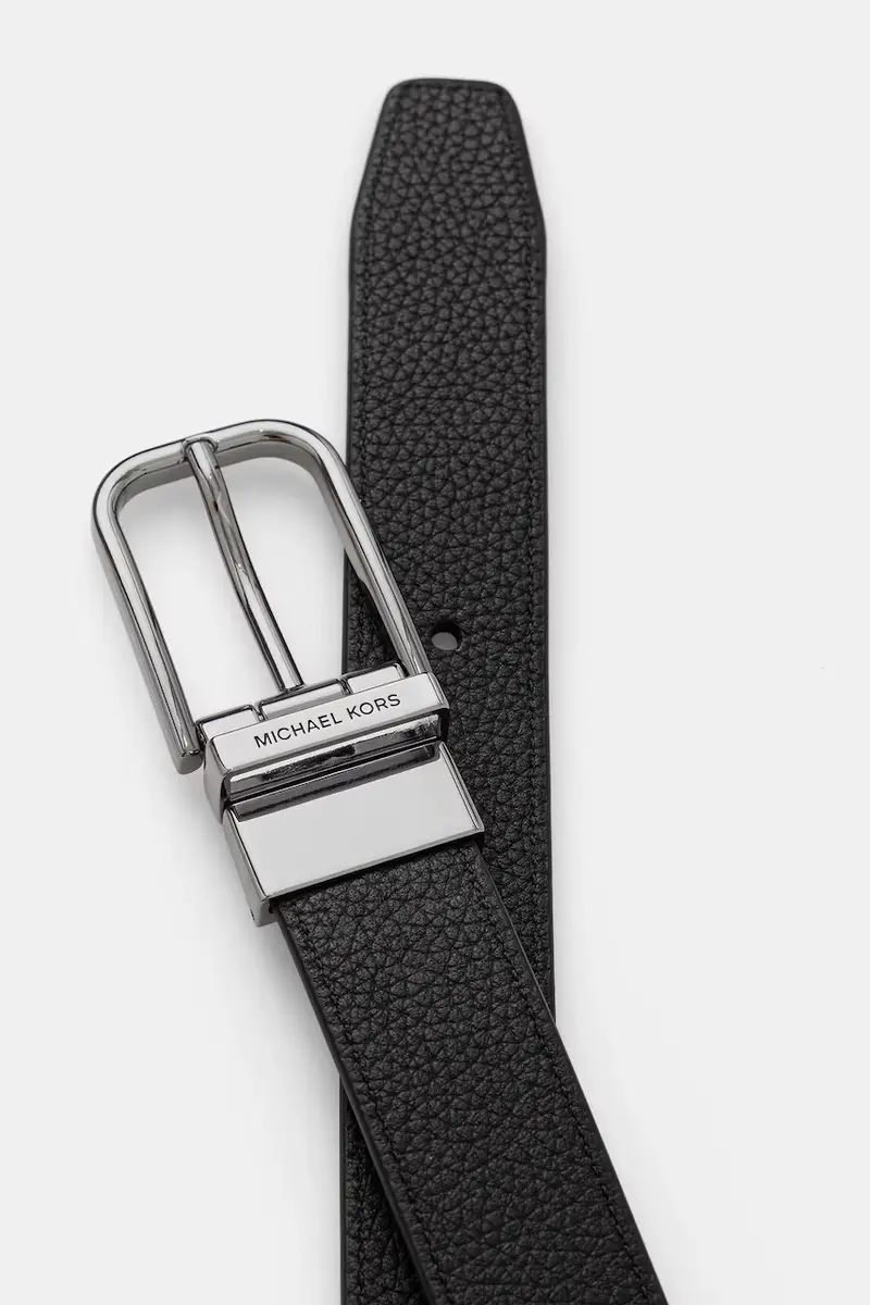 cintura in pelle uomo colore nero 39F5LBLY1L miniatura 2