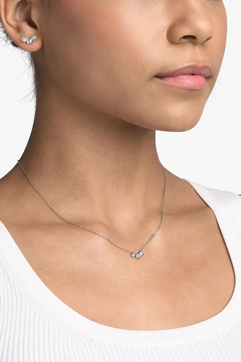 collana e orecchini in argento MKC1767SET miniatura 4