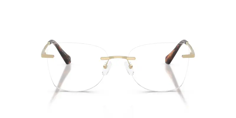 Donna Michael Kors MK3099 NAGS HEAD 1014 Montature da vista Metallo Oro Trasparente Squadrata Normale miniatura 3