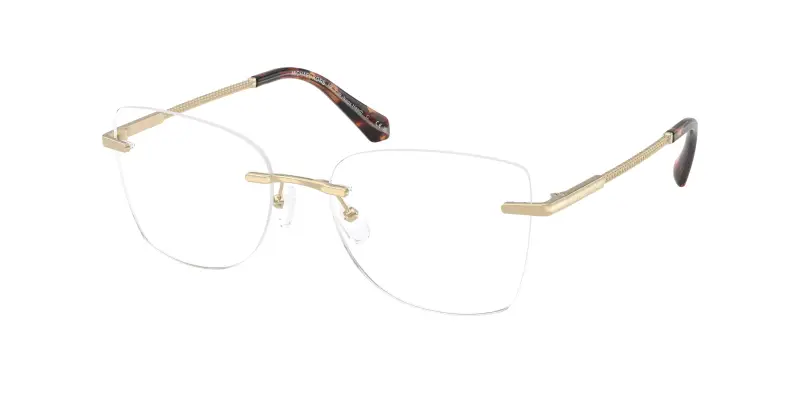 Donna Michael Kors MK3099 NAGS HEAD 1014 Montature da vista Metallo Oro Trasparente Squadrata Normale