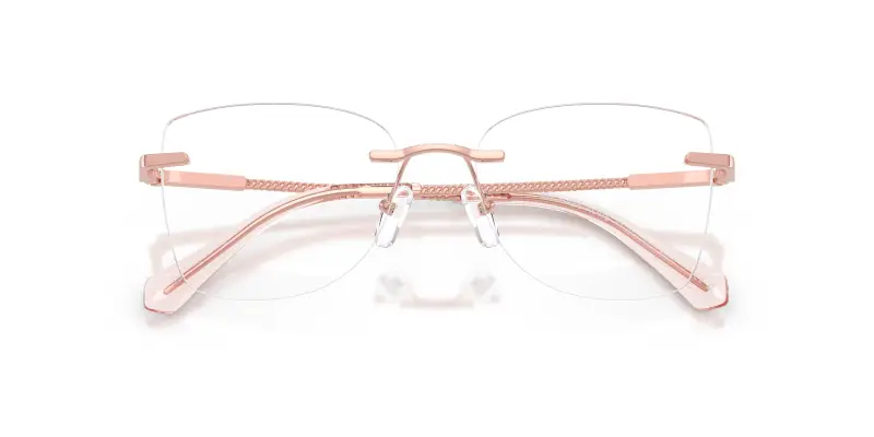 Donna Michael Kors MK3099 NAGS HEAD 1108 Montature da vista Metallo Oro Trasparente Squadrata Normale miniatura 2